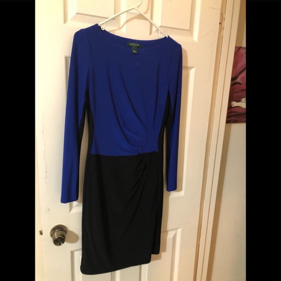 Ralph Lauren Dresses Ralph Lauren Form Fitting Pencil Dress Blue